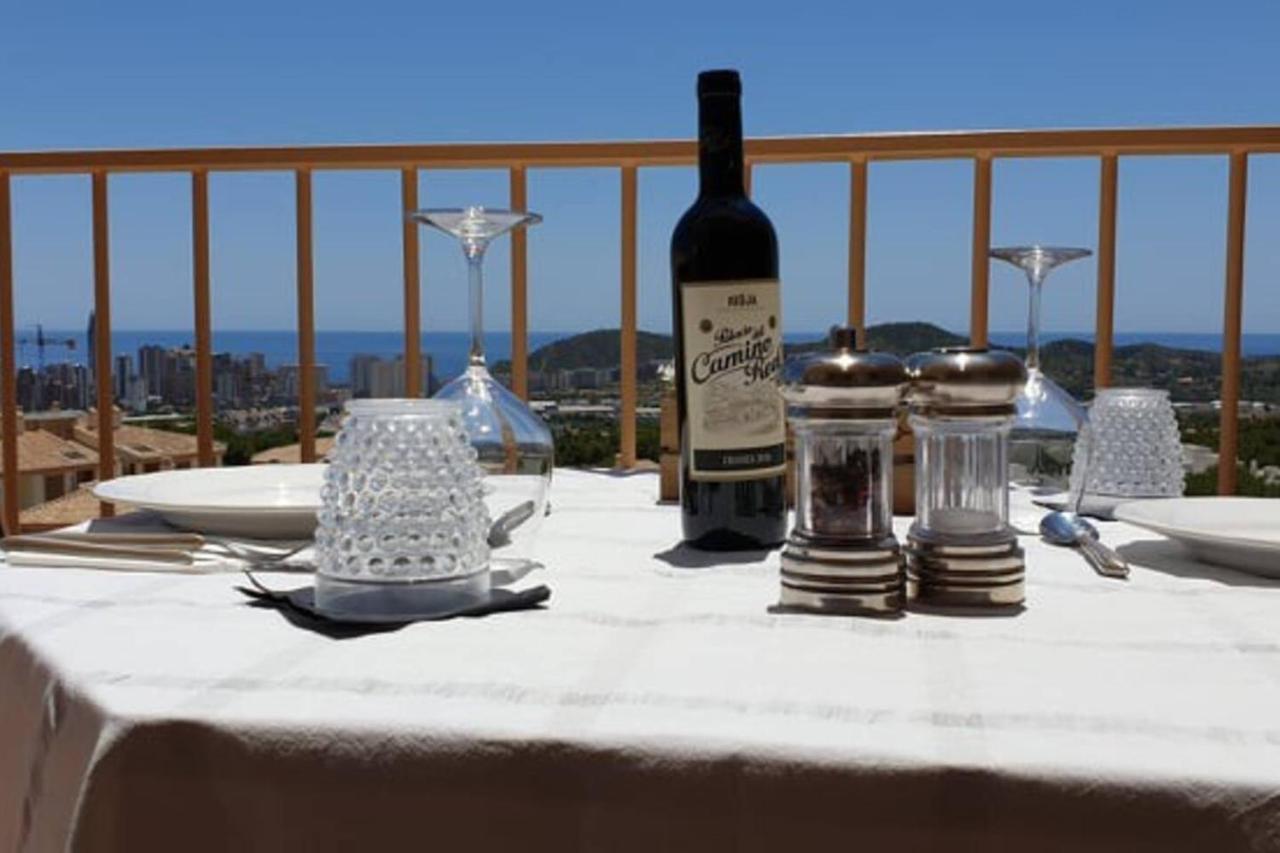 2 Bed Penthouse Apartment - Sea Views - Sleeps 4 Finestrat Luaran gambar