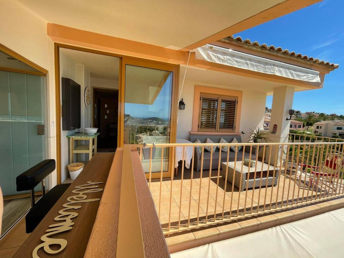 2 Bed Penthouse Apartment - Sea Views - Sleeps 4 Finestrat Luaran gambar