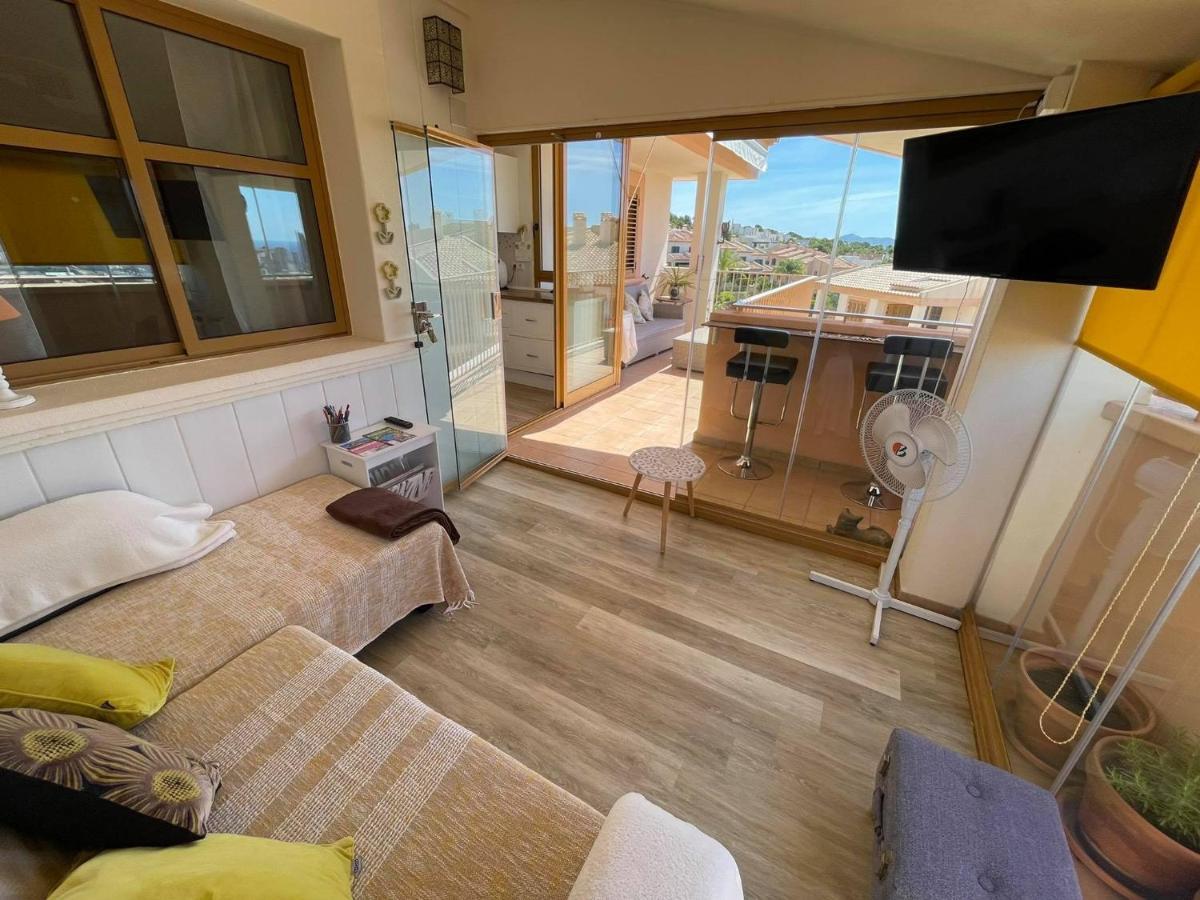 2 Bed Penthouse Apartment - Sea Views - Sleeps 4 Finestrat Luaran gambar