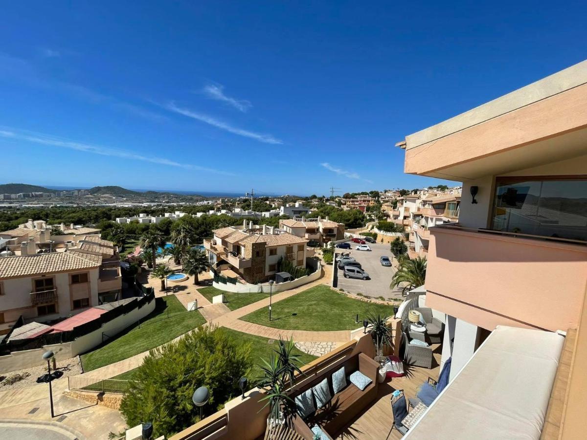 2 Bed Penthouse Apartment - Sea Views - Sleeps 4 Finestrat Luaran gambar